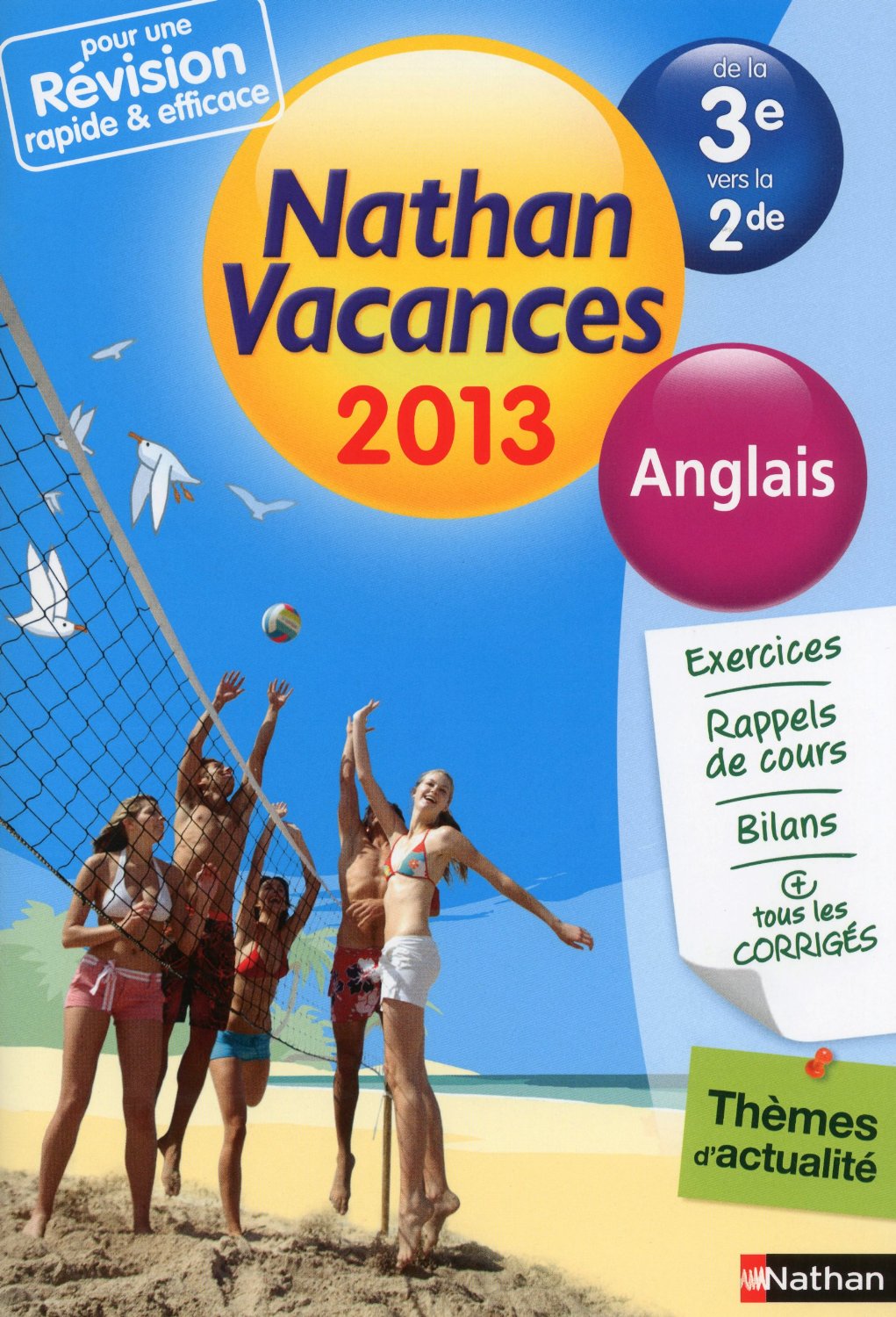 Cahier De Vacances 3eme Vers 2nde