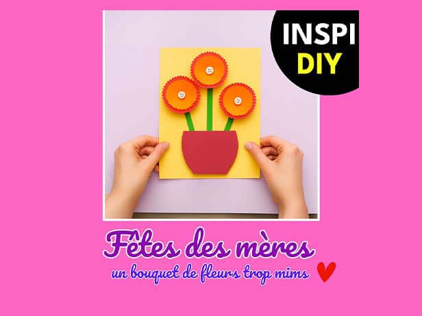 DIY Fête des Mères : un bouquet de fleurs trop mims fait maison