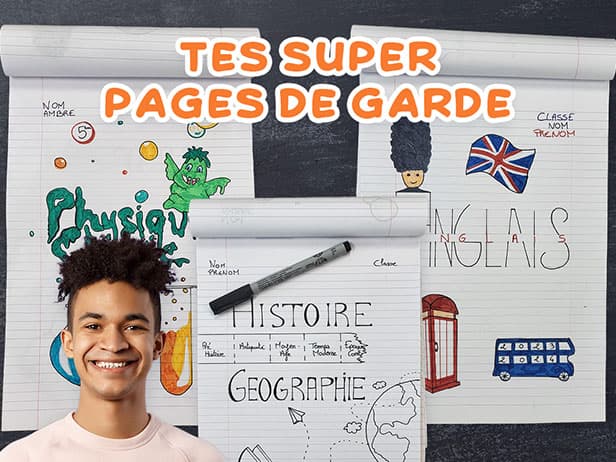 Prêts pour la Rentrée : Les Pages de Garde qui Captivent !