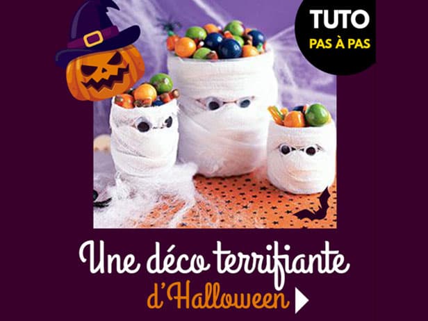 Halloween approche ! Préparez une décoration terrifiante !