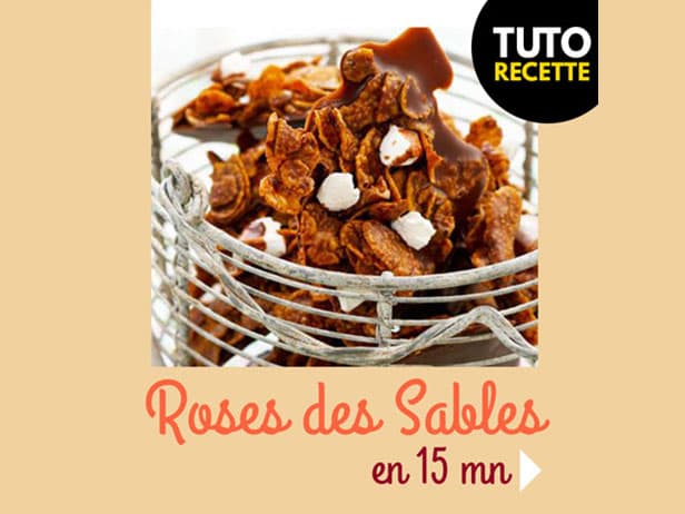 RECETTE : Les roses des sables - le goûter facile
