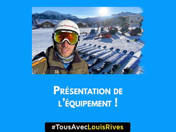 Présentation de l'équipement de ski !
