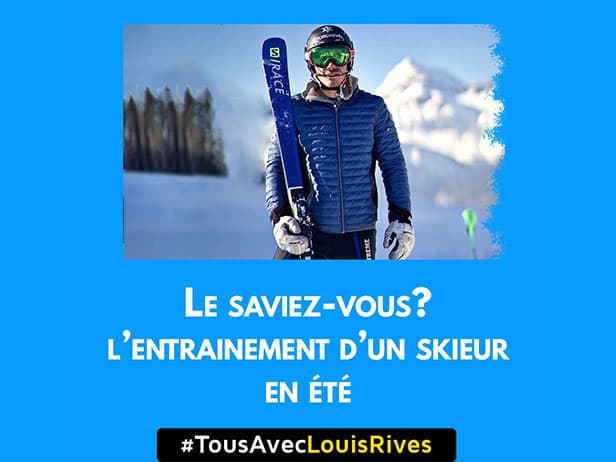 Le saviez vous ? L'entraînement d'un skieur en été
