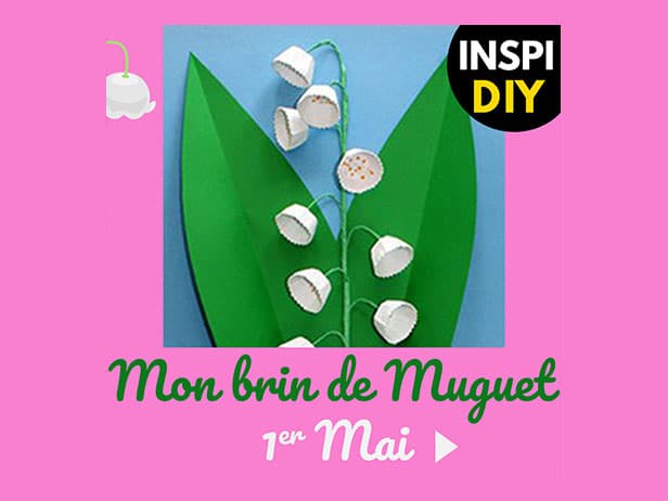 Voici le joli mois de Mai ! Créez vos brins de Muguet