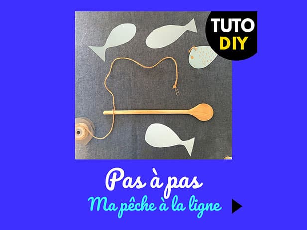 DIY : La pêche à la ligne bricolée à la maison !
