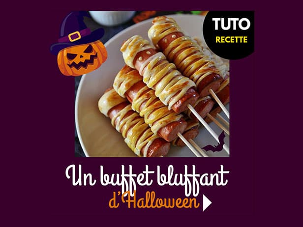 Halloween approche ! Préparez un buffet bluffant !