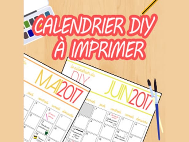 Calendrier DIY : le plein d'idées créatives pour mai et juin !