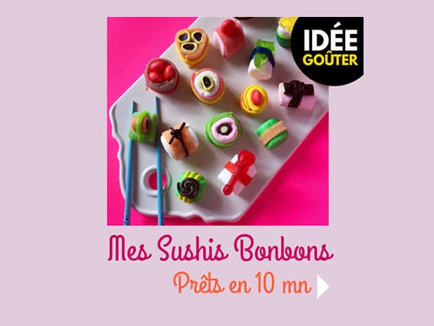 Mes SUSHIS BONBONS - des idées pour un goûter japonais