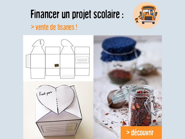 Les bonnes idées pour financer un projet scolaire : la tisane du premier de la classe