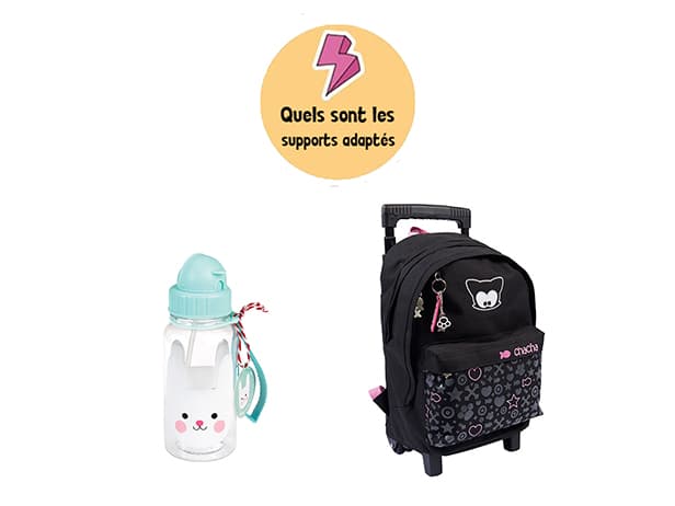 Quels sont les supports adaptés aux étiquettes personnalisables