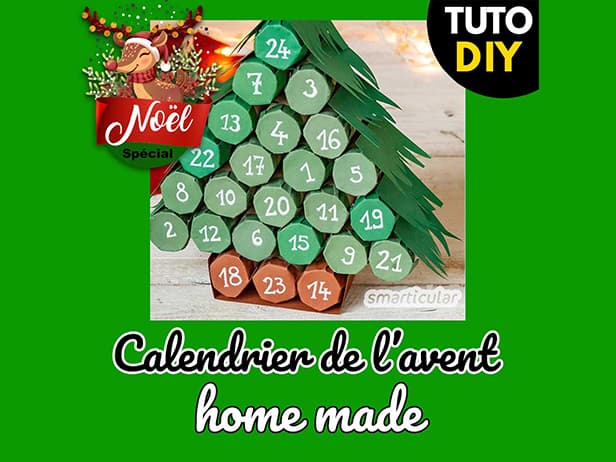 Tuto spécial Noël : Calendrier de l'avent home made