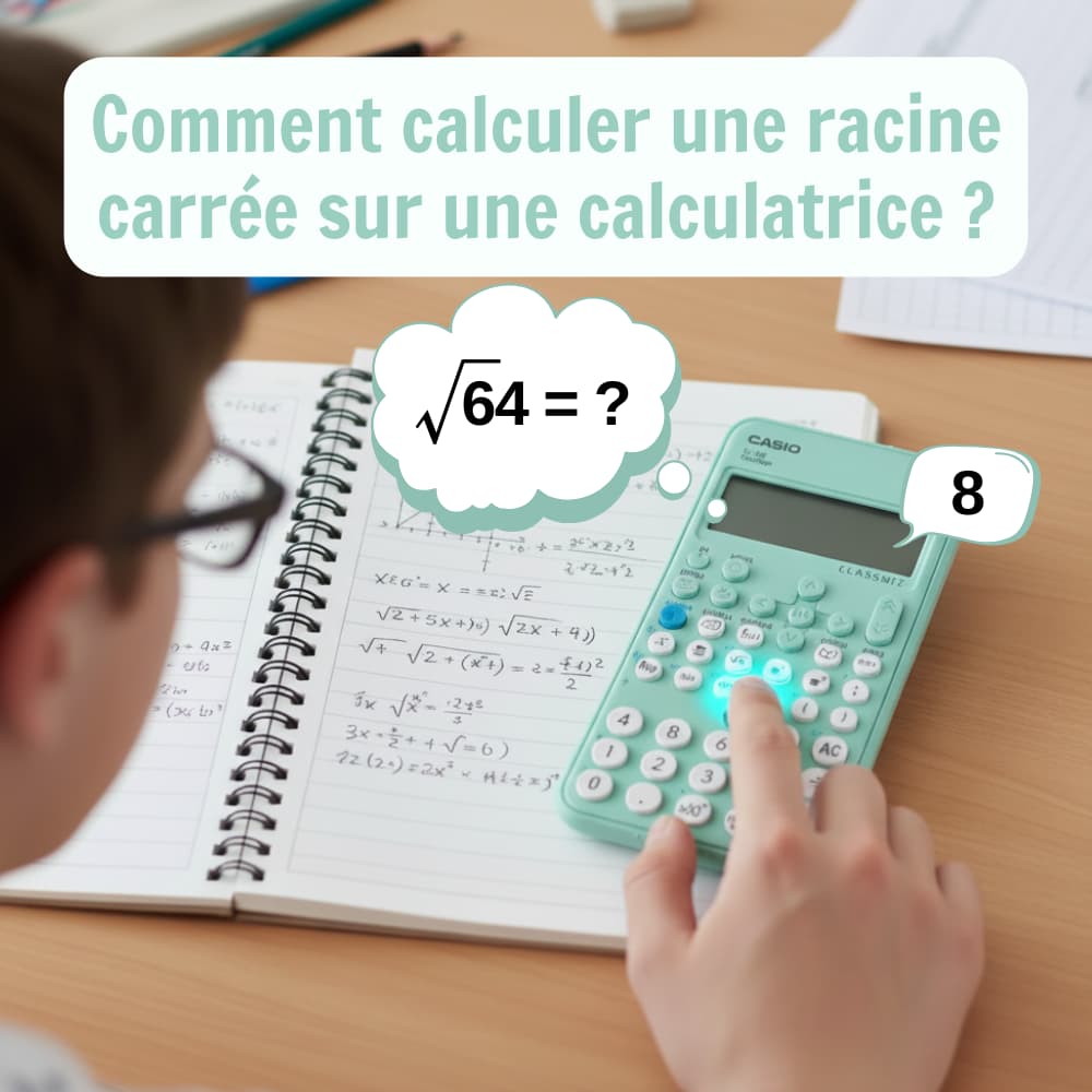 Comment calculer une racine carrée sur une calculatrice