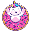 AD-10001licornedonut