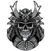 AJ-10006samouraiskull