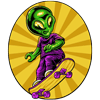 AC-10007skatealien