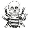 AQ-10009armsstripesskull