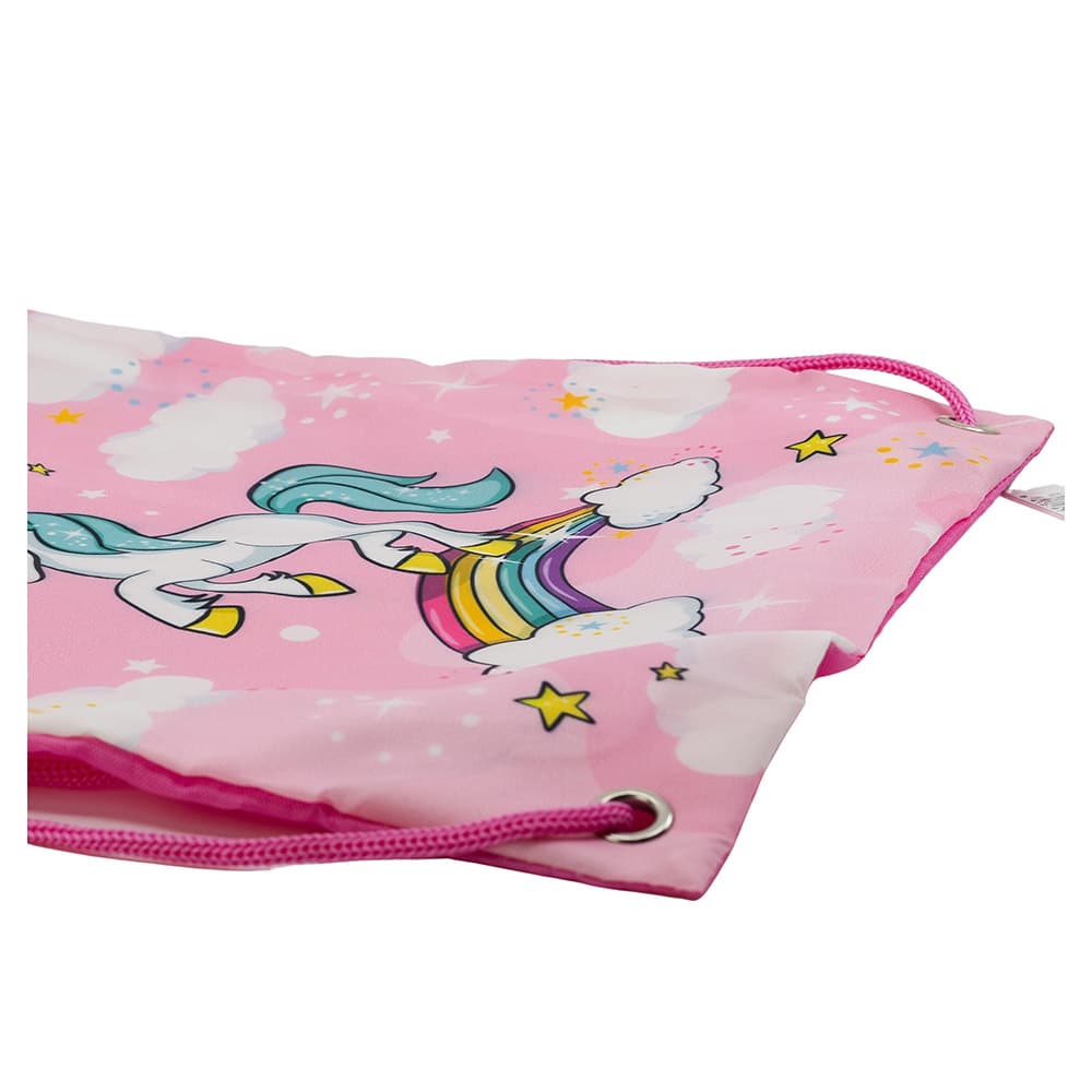 Sac à Dos Cordon Enfant Imperméable – Motif Licorne, Sac De Poche Pour Sport, Piscine, Maternelle Et Voyage