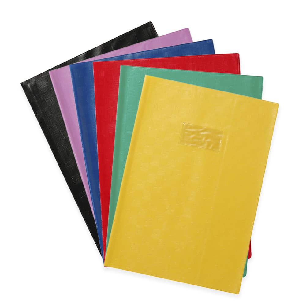 ELBA Protège-cahier A4+ 240x320 Mm – Housse Opaque En Plastique Magenta, Sans Phtalates, Porte-étiquette, Pour Classeur