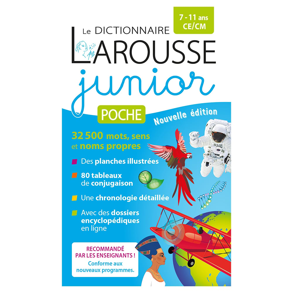 Dictionnaire Larousse junior poche 7-11 ans CE-CM : Chez
