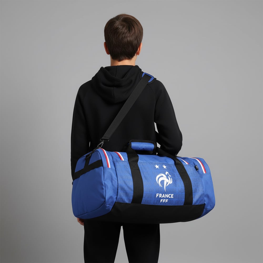 Sac de Gym en Coton Blanc Cristiano Ronaldo Madrid Football Star