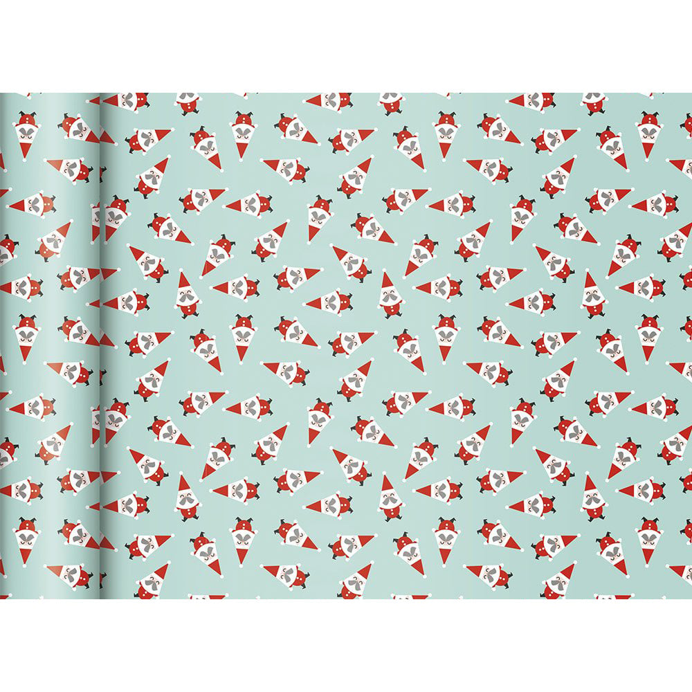 OTVicor Rouleau de papier cadeau de Noël, 43 c x 15 , bleu, otif