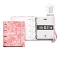 Classeur 4 Anneaux Miquelrius Carpebloc Tie Dye Rose Fluo + 100 Feuilles A4 Quadrillé 5mm