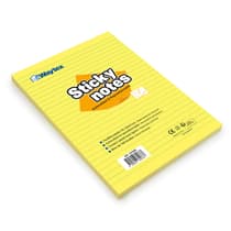 way931685-bloc-de-100-grandes-notes-repositionnables-a5-150x210mm-lignees-waytex-jaune-5