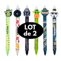 kdis59156ptr-2-stylos-effacables-star-wars-mandalorian-pointe-fine-05mm-retractable-bleu-2-LOT-de-2