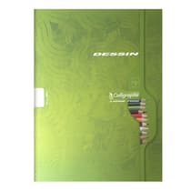 Cahier-de-dessin-CALLIGRAPHE-24x32cm-32-pages-120-g/m2-CLA7553