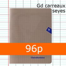 cahier-17x22-clairefontaine-gris