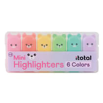 itoxl2306b-6-mini-surligneurs-ourson-pastel