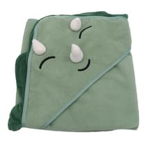UPPAH0417DI-Serviette-de-bain-a-capuche-Dinosaure-vert-1