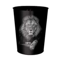 OBEDES24627110-Corbeille-a-papier-metal-OBERTHUR-Lion