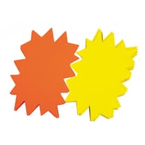 50-cartons-fluo-jaune-orange-effacable-ou-permanent