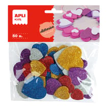 13484-coeurs-en-mousse-adhesifs-et-pailletes-tailles-et-couleurs-assorties-2024