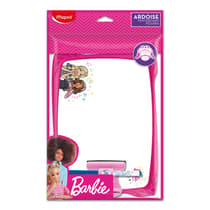 map583523-ardoise-blanche-incassable-maped-barbie-1 feutre-1-brosse 