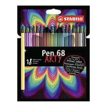 sta6818120-18-feutres stabilo-pen-68-arty-pointe-moyenne