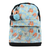 sac-a-dos-oh-my-pop-paresseux-1-compartiment-turquoise-avec-pompon-fourrure-1