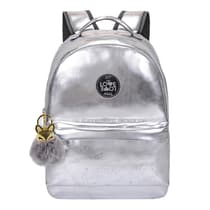 sac-a-dos-1-compartiment-love-angel-porte-clés-pompon-renard-gris