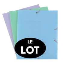 lot-de-3-chemises-a-3-rabats-plastique-polypro-couleur-pastel