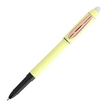 stylo-bille-effacable-effacink-irise-jaune-encre-bleu