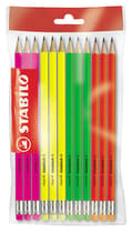 stabit1211049071212-crayons-graphite-hb-embout-gomme-stabilo-swano-fluo-1