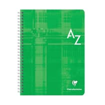 cla8948vert-repertoire-reliure-integrale-17-22-cm-100-pages-grands-carreaux-vert
