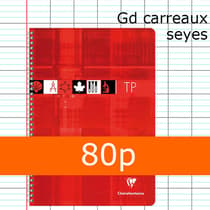cla8937crouge-cahier-de-travaux-a4-clairefontaine-a-spirale-grands-carreaux-80p-rouge