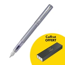 stylo-plume-parker-vector-xl-bleu-argente-coffret-offert