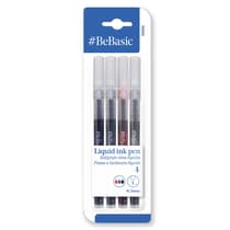 mais006-lot-de-4-stylos-roller-be-basic-pointe-fine-05mm-encre-liquide-1