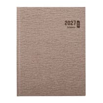 bre018006859960brun-agenda-semainier-brepols-ecotiming-kazar-171x22cm-annee-civile-2027-brun-1