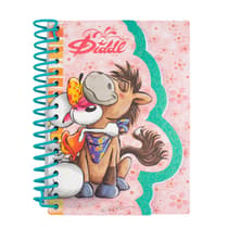 kondid10042rose-carnet-a-spirale-a6-diddl-diddlina-et-loopsily-ligne-rose-1