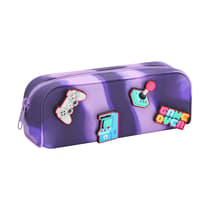 pucpcase114-trousse-rectangulaire-pkrandco-game-over-avec-charms-violette-1