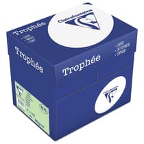 Carton 5 ramettes - Clairefontaine Trophée Vert 80g